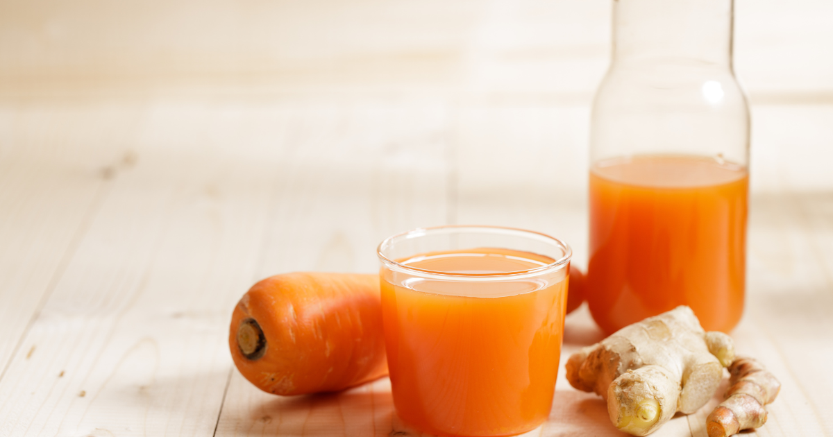 Carrot Ginger Turmeric Juice: Immune Support