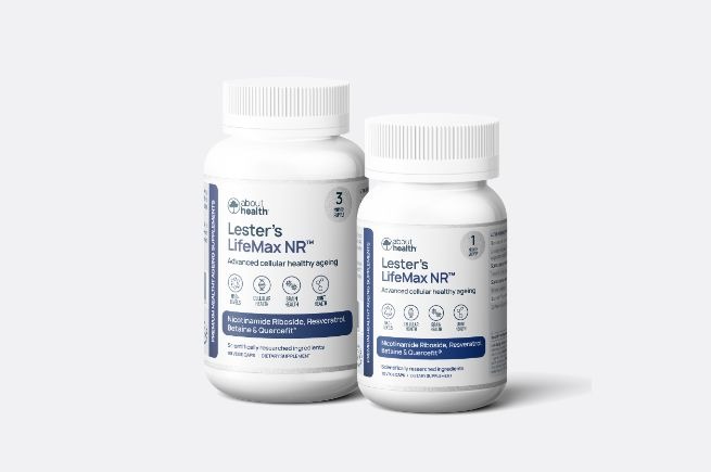 LifeMax NR supplement bottles